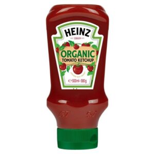 HEINZ TOP DOWN TOMATO KETCHUP ORG 580 GRMS
