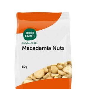 GOOD EARTH MACADAMIA NUTS 80 grms