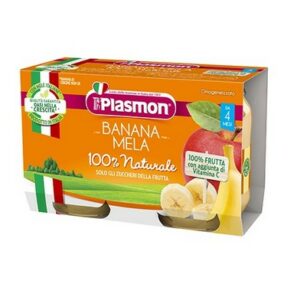PLASMON BANANA MELA 2X80 GRMS