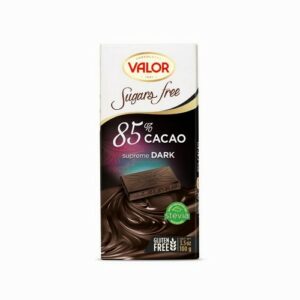 VALOR 85% CACAO SUPREME DARK CHOC 100 GRMS