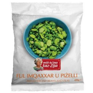 MKZ BROAD BEANS AND PEAS 450 grms