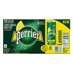 PERRIER LEMON CAN PACK 250 ML