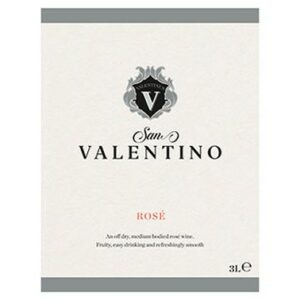 SAN VALENTINO ROSE BAG 3 ltr