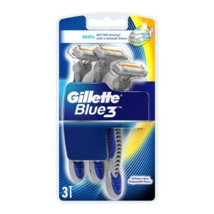 GILLETTE BLUE 3 COMFORT DISP 3 PCS.