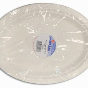 IPAK PLATES PAPER PULP OVAL 8" 10 pcs.