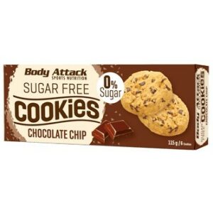 BODY ATTACK LOW IN SUGAR COOKIES CHOCOLATE 115 grms