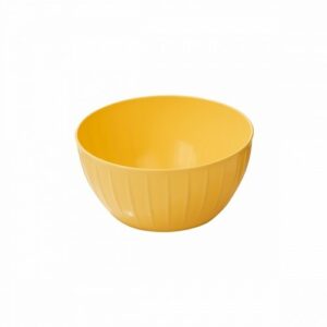 TESCOMA PLASTIC BOWL YELLOW 22 CMS