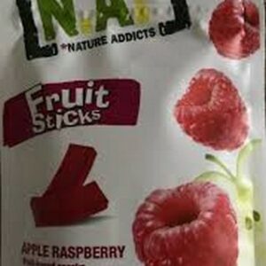 NATURE ADDICTS FRUIT STICKS RASPBERRY & APPLE 35 GRMS