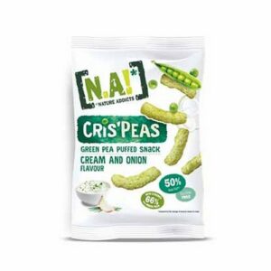 NATURE ADDICTS CRISPIES CREAM ONION 50 GRMS