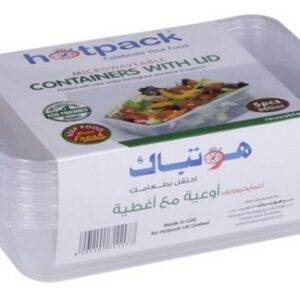 HOTPACK MICROWAVE CONTAINER RD. 120x65 5x450 ml