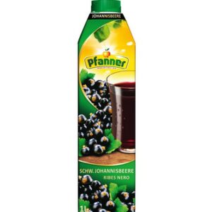PFANNER BLACKCURRANT NECTAR 25% 1 LTR