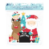 I XMAS BALLOONS STAR CONFETTI 5 PCS.