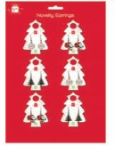 I XMAS EARRINGS  ASST 3 PCS.