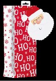 I XMAS GIFT BAG BOTTLE SANTA TEXT GIANT TAG