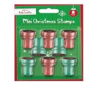 I XMAS MINI STAMPS 8 PCS.