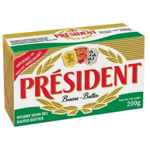 PRESIDENT SALTED BUTTER 200 GRMS