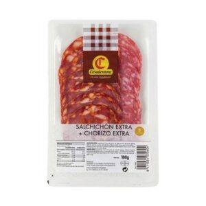CASADEMONT SALCHICHON+ CHORIZO 100 GRMS