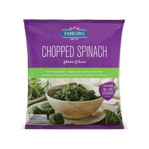 EMBORG CHOPPED SPINACH 450 GRMS