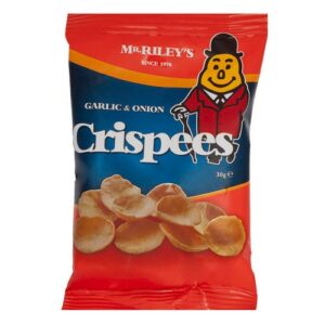 MR RILEYS GARLIC & ONION CRISPEES 26 GRMS