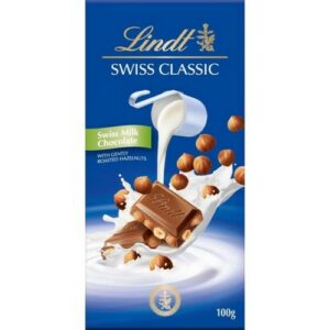 LINDT CLASSIC HAZELNUT 100 GRMS