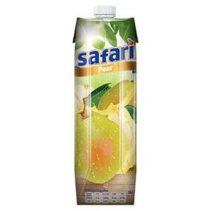 SAFARI PEAR JUICE MAXI PACK 1 LTR