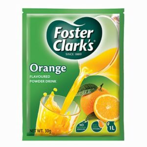 FOSTER CLARKS DRINK ORANGE 10X20 GRMS