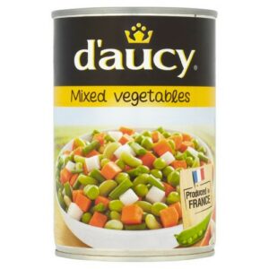 D AUCY MIXED VEGTABLES 400 grms