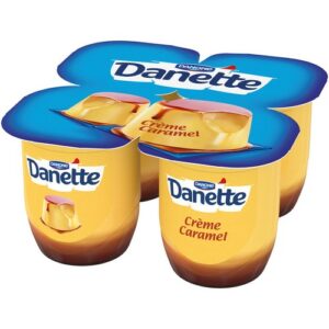 DANONE DANETTE CREAM CARAMEL 125 GRMS