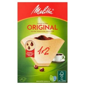 MELITTA FILTERBAGS 1X2 BROWN 40 each
