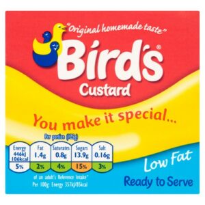 BIRDS READY TO SERVE LOW FAT CUSTARD 500 GRMS