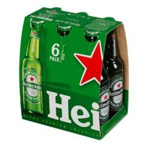 HEINEKEN 6PACK IN BOTTLE 250 ML
