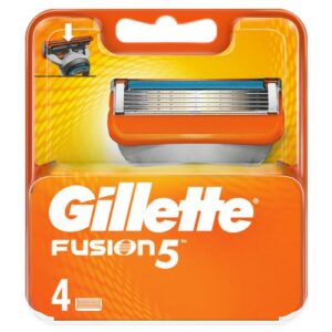 GILLETTE FUSION5 CARTRIDGES 4 PCS.