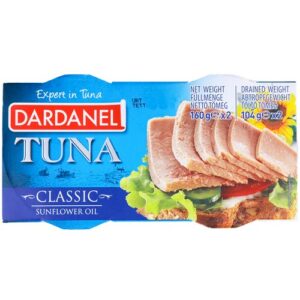 DARDANELL TUNA IN SUNFLOWER OIL 160 GRMS