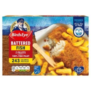 BIRDS EYE 2 FISH FILLETS IN BATTER 200 GRMS