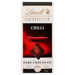 LINDT EXCELLENCE CHILLI DARK 100 GRMS