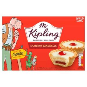 MR KIPLING 6 CHERRY BAKES 279 GRMS
