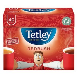 TETLEY REDBUSH TEA BAGS 40 each