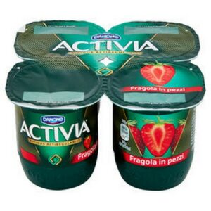 DANONE ACTIVIA FRAGOLA 4x125 grms