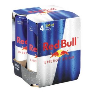 RED BULL ENERGY DRINK 4 PACK 250 ML
