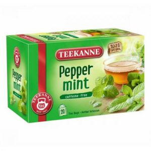 TEEKANNE PEPPERMINT TEA 20 EACH