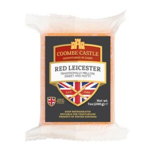 COOMBECASTLE RED LEICESTER 200 GRMS