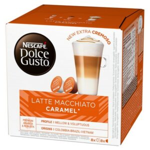 NESCAFE DOLCE GUSTO CARAMEL MAC X16 16 pots