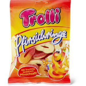 TROLLI PEACH O RINGS 200 grms