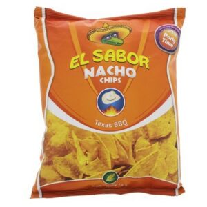 EL SABOR NACHO CHIPS BARBEQUE 225 GRMS