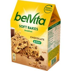 BELVITA SOFT BAKE CHOC CHIP 250 GRMS