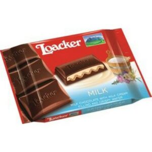 LOACKER CHOC BAR MILK 55 grms