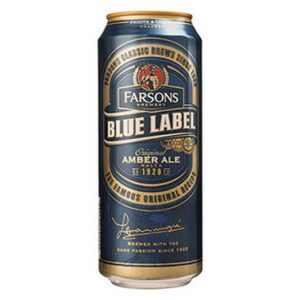 FARSONS BLUE LABEL CAN 440 ML