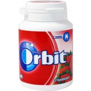 ORBIT BOTTLE STRAWBERRY 64 grms