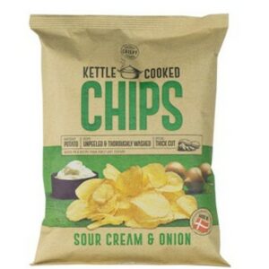 KETTLE SOUR CREAM&ONION 150 GRMS