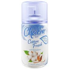 I CHARM SPRAY REFILL AIR FRESHENER - COTTON 250 ML